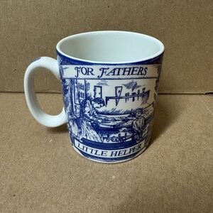 Spode Blue Room Collection Mementos Fathers Little Helper Mug